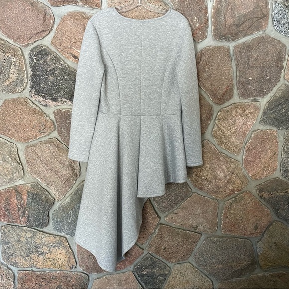 Unique handmade asymmetrical waterfall blazer - Picture 4 of 7